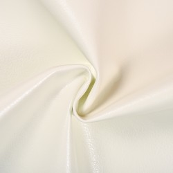 Ткань Дерматин (Кожзам) для мебели, цвет Белый (на отрез)  в Нефтекамске
