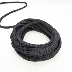 Шнур для одежды d-4.5мм, цвет Серый (на отрез)  в Нефтекамске