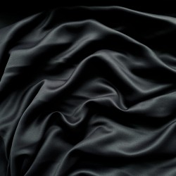 Светозатемняющая ткань для штор &quot;Блэкаут&quot; 95% (Blackout), цвет Черный (на отрез)  в Нефтекамске