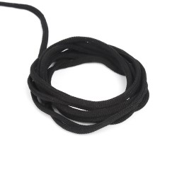 Шнур для одежды 4,5 мм, цвет Чёрный (на отрез)  в Нефтекамске