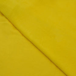 Флис Односторонний 180 гр/м2, Желтый (на отрез)  в Нефтекамске