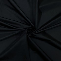 Ткань Дюспо 240Т WR PU Milky, цвет Черный (на отрез)  в Нефтекамске