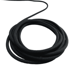 Шнур (Резинка) шляпный 7мм, цвет Чёрный (на отрез)  в Нефтекамске