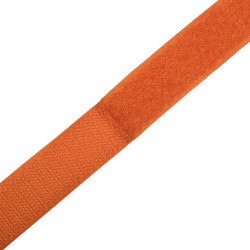 Контактная лента 25мм  Оранжевый (велькро-липучка, на отрез)  в Нефтекамске