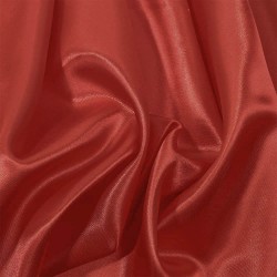 Ткань Атлас-сатин, цвет Красный (на отрез)  в Нефтекамске