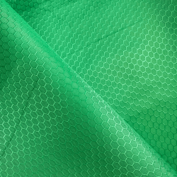 Ткань Оксфорд 300D PU Рип-Стоп СОТЫ, цвет Зелёный (на отрез)  в Нефтекамске