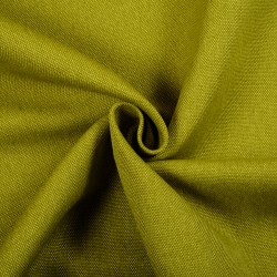 Ткань Рогожка (мебельная), цвет Зелёный (на отрез)  в Нефтекамске