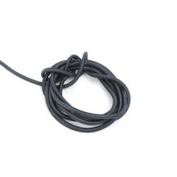 Шнур (Резинка) шляпный 3мм, цвет Серый (на отрез)  в Нефтекамске