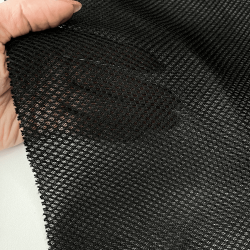 Сетка 3D трехслойная Air mesh 165 гр/м2, цвет Черный   в Нефтекамске